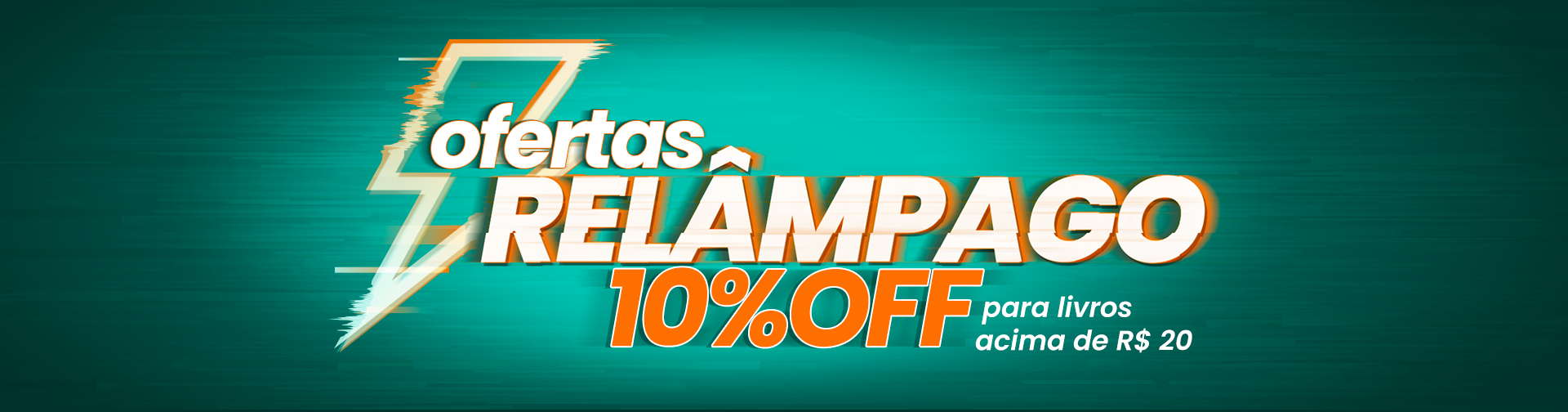 10% OFF acima de R$ 20