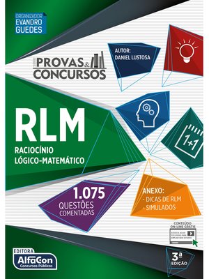 Provas e concursos - Raciocínio lógico matemático 3ª edição