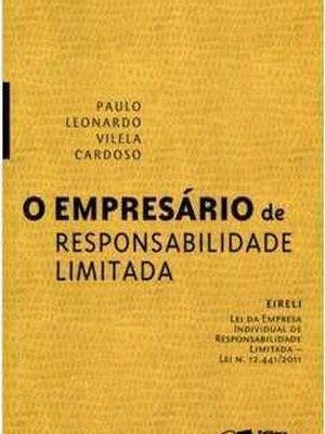 O Empresário de Responsabilidade Limitada