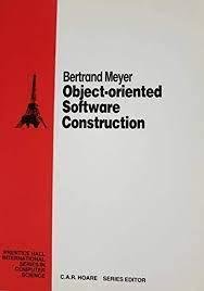 Livros encontrados sobre Bertrand Meyer Object Oriented Software
