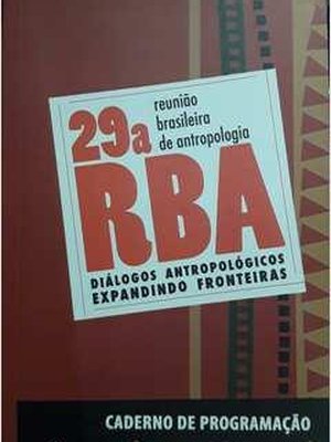 29 Rba Reunião Brasileira de Antropologia