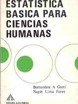 Estatistica Básica para Ciências Humanas