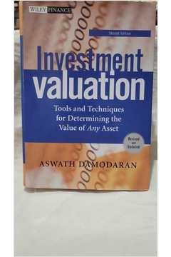 Livros encontrados sobre Investment Valuation | Estante Virtual