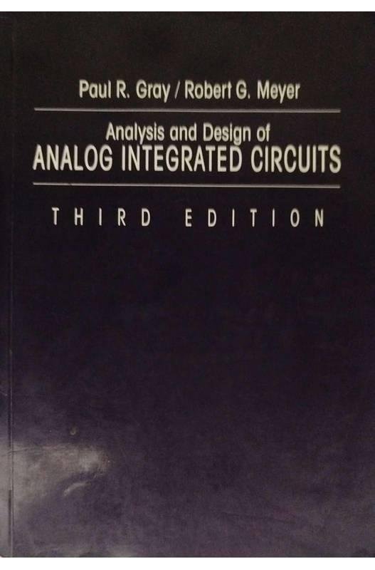 Livros encontrados sobre Analysis And Design Of Analog Integrated