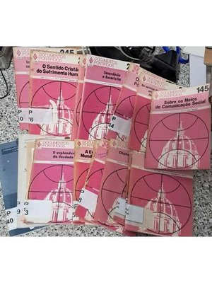 Kit Lote 19 Livros Documentos da Igreja Diversos