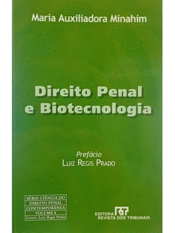 Capa de Direito Penal e Biotecnologia