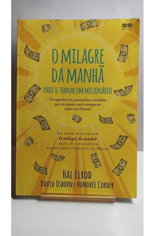 Kit Milagre Da Manhã Tornar Um Milionário Quem Pensa Enrique | Frete Grátis