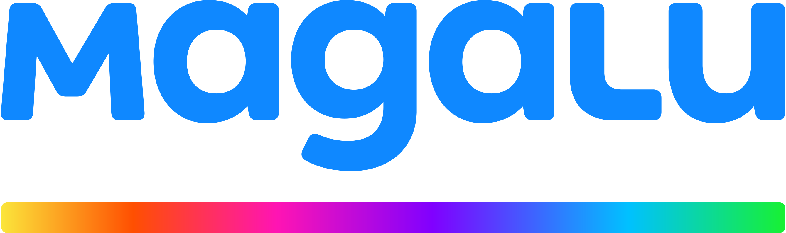 Magalu logo azul
